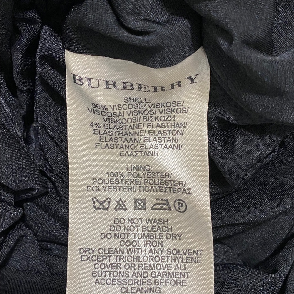 NWT Burberry BLACK Dress Size S - Picture 8 of 8